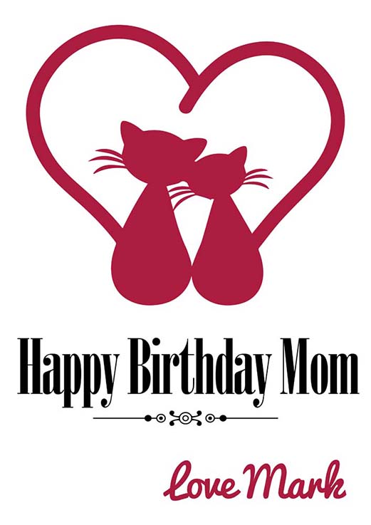 PERSONALISED Cat Lover Gifts for Mom to Present her on Mothers Day or Birthday - Picture 2 of 19